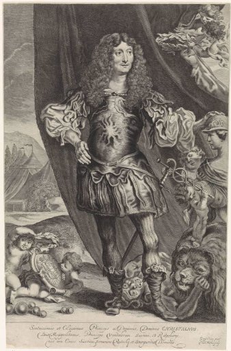 Portrait of Christiaan Lodewijk I van Mecklenburg-Schwerin