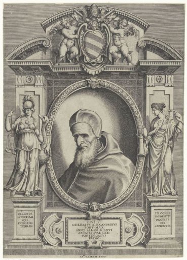 Portrait of Pope Pius V