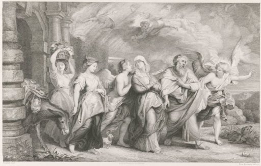 Flight of Lot and His Family from Sodom
