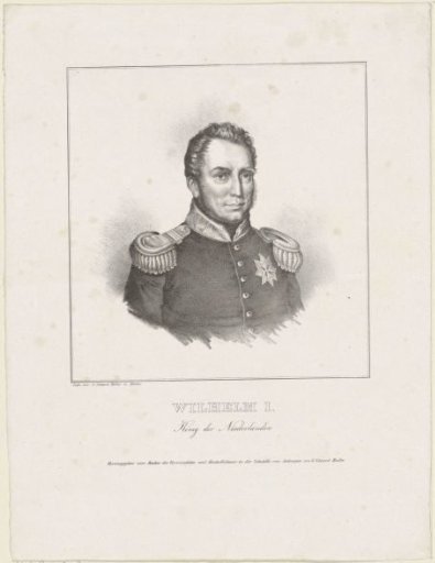 Portrait of William I Frederick, King of the Netherlands