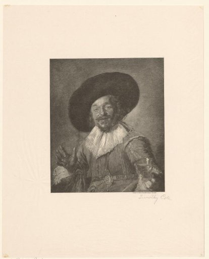 Militiaman Holding a Birch Pole