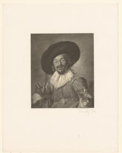 Militiaman Holding a Birch Pole