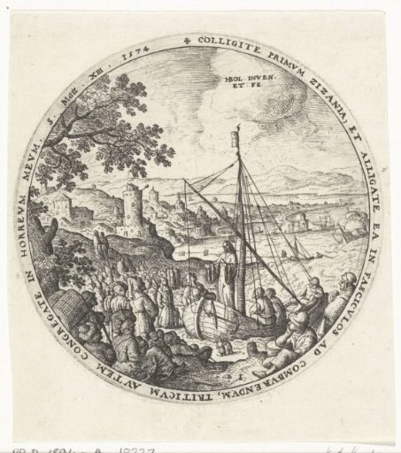 Christ Preaching on the Shore of the Lake