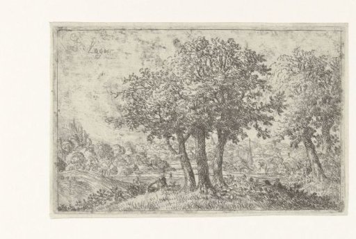 Landscape with Three Trees