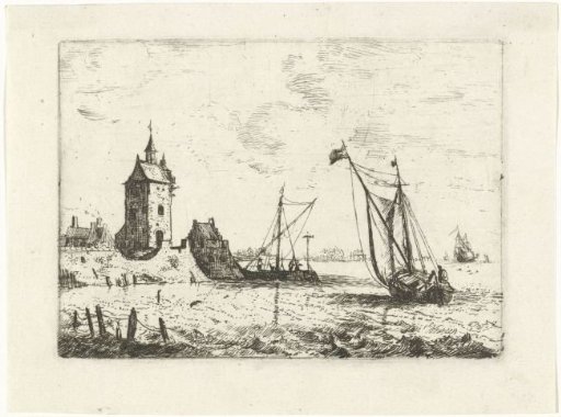 Harbour View with a Lookout Tower