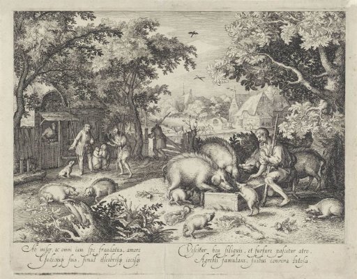 Prodigal Son as Swineherd