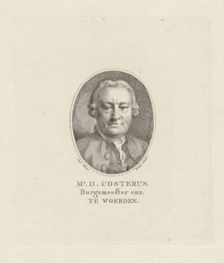 Portrait of Dominicus Costerus