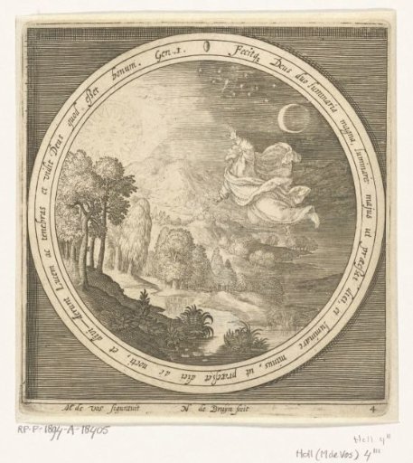The Fourth Day of Creation: God Creates the Sun, Moon, and Stars