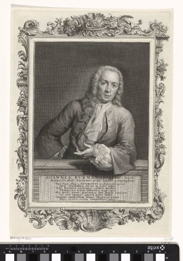 Portrait of Johannes Burman