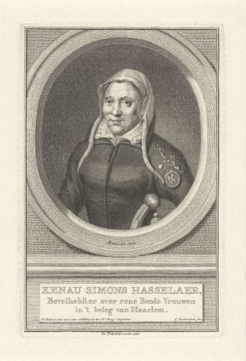 Portrait of Kenau Simonsdochter Hasselaer