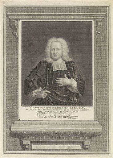 Portrait of Petrus van Musschenbroek