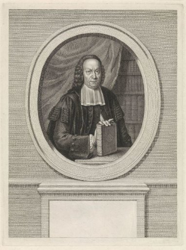Portrait of Leonard Offerhaus at the age of 75