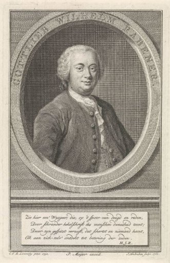 Portrait of Gottlieb Wilhelm Rabener
