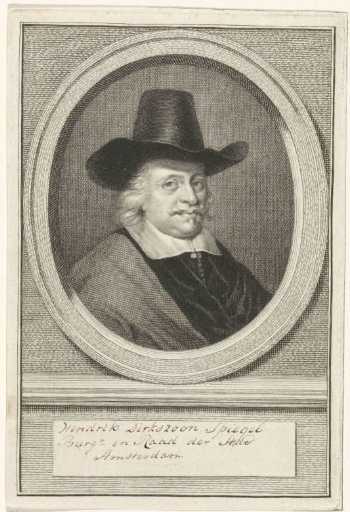 Portrait of Hendrick Dircksz. Spiegel