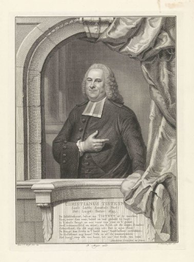 Portrait of Christiaan Tisteijn