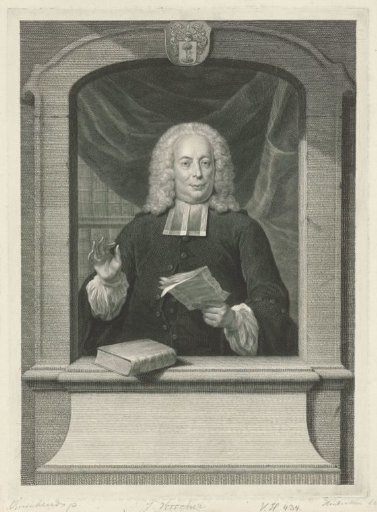 Portrait of Johannes Visscher