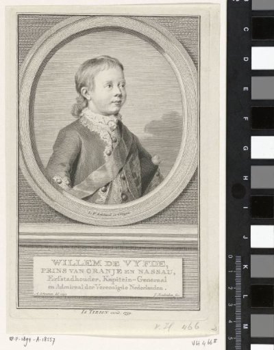 Portrait of Willem V, Prince of Orange-Nassau