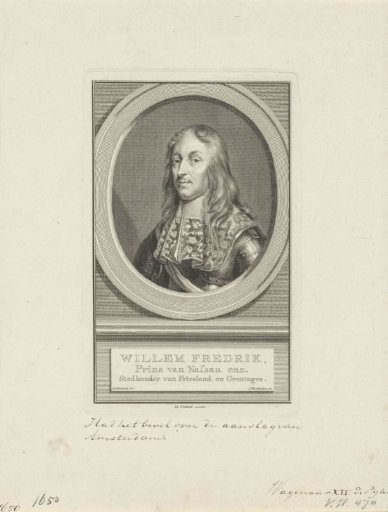Portrait of Willem Frederik, Count of Nassau-Dietz