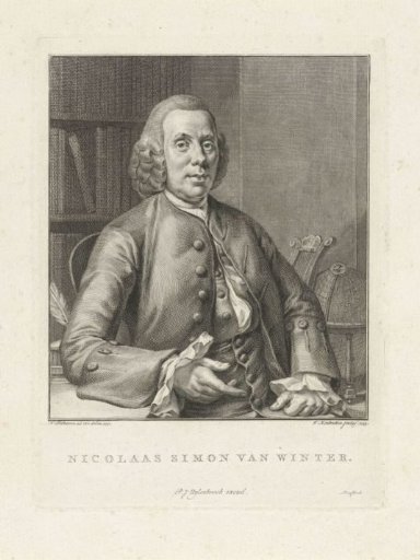 Portrait of Nicolaas Simon van Winter