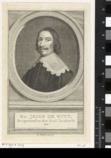 Portrait of Jacob de Witt