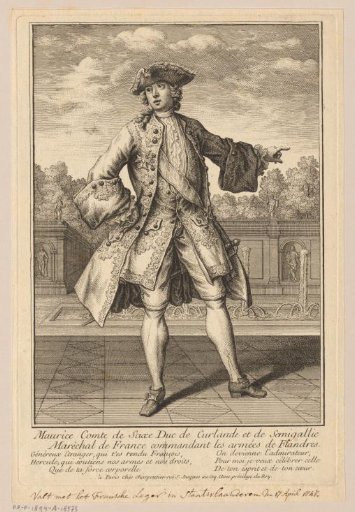 Portrait of Maurice of Saxony
