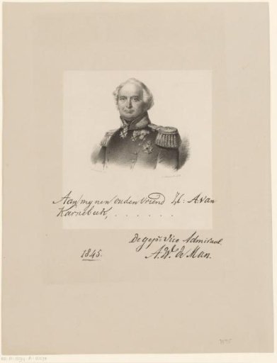 Portrait of Anton Willem de Man