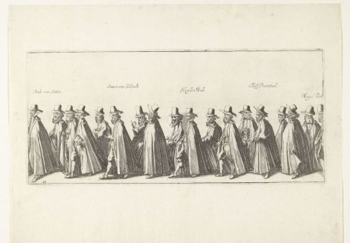 The funeral procession (plate 11), 1623