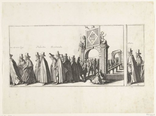 The funeral procession (plate 12), 1623
