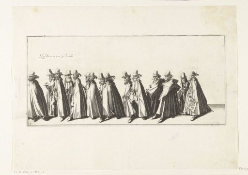 The funeral procession (plate 3), 1623