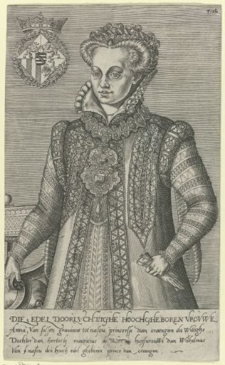 Portrait of Anna of Saxony