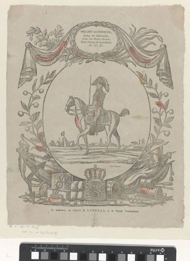 William the First, / King of the Netherlands, / Prince of Orange-Nassau, / Grand Duke of Luxembourg, / etc. etc. etc.