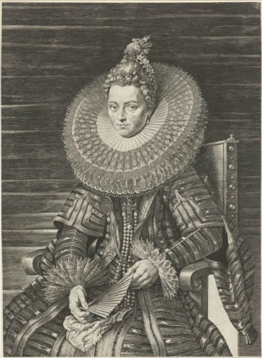 Portrait of Isabella Clara Eugenia, Infanta of Spain