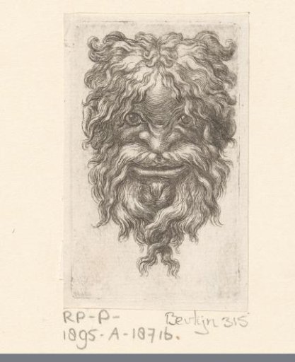 Mask with beard