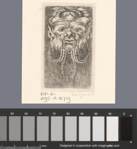 Mask with braided beard