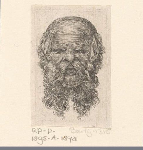 Mask with beard