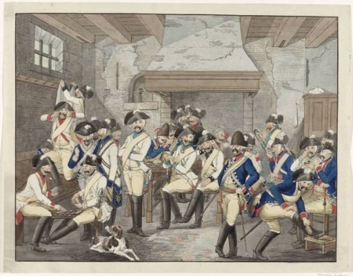 Uniforms of the Dutch Cavalry, ca. 1787-1790