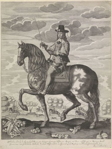 Equestrian Portrait of Willem II, Prince of Orange