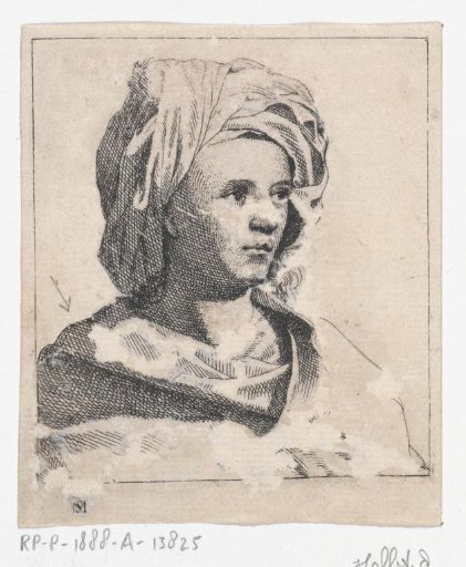 Bust of a youth with turban