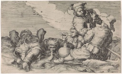 The Five Drinking Companions