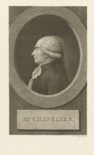 Portrait of Isaac René Guy le Chapelier