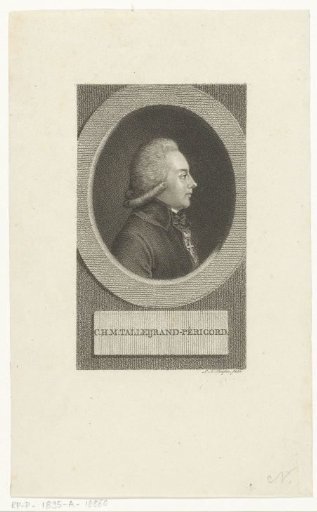 Portrait of Charles Maurice de Talleyrand-Périgord