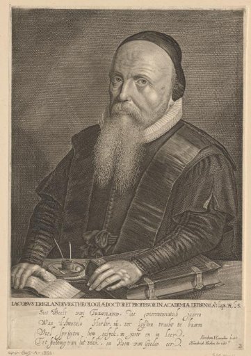 Portrait of Jacobus Trigland (I) at the age of 65