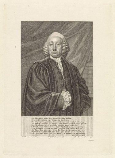Portrait of Bavius Voorda