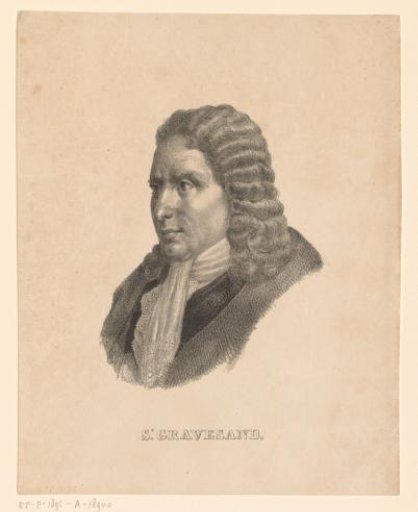 Portrait of Cornelius 's-Gravesande