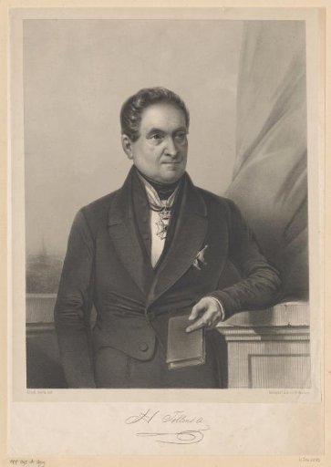 Portrait of Hendrik Tollens