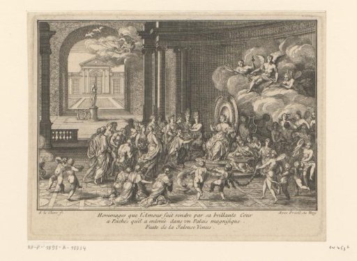 Psyche in the palace of Amor