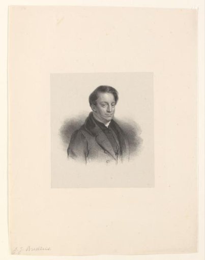 Portrait of an unknown man, possibly Johannes Jacobus Bredius