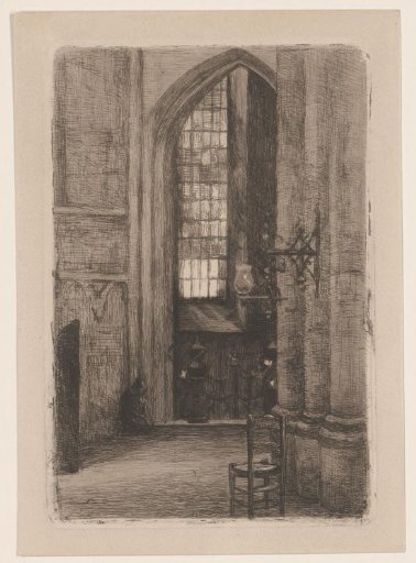 Interior of the Cathedral of Saint Michael and Saint Gudula