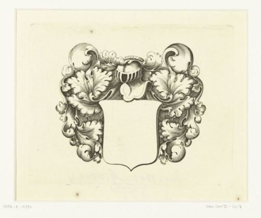 Coat of Arms Crowned with a Helmet