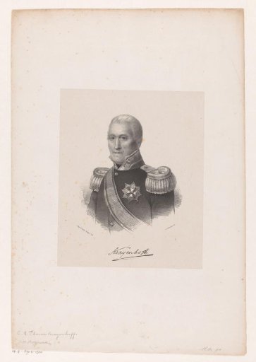 Portrait of Cornelius Rudolphus Theodorus Krayenhoff